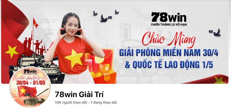 Fanpage Facebook 78win – Cập nhật tin tức và hỗ trợ cộng đồng