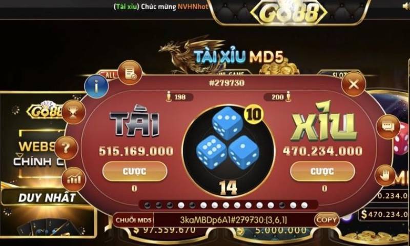 Máy đánh tài xỉu online 